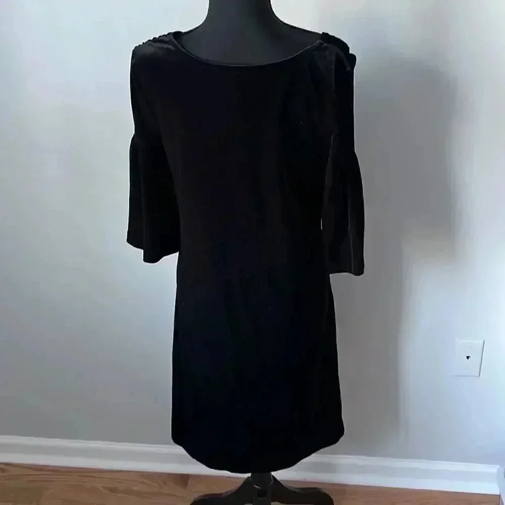 NWT Black Suede Dress  - Picture 10 of 10
